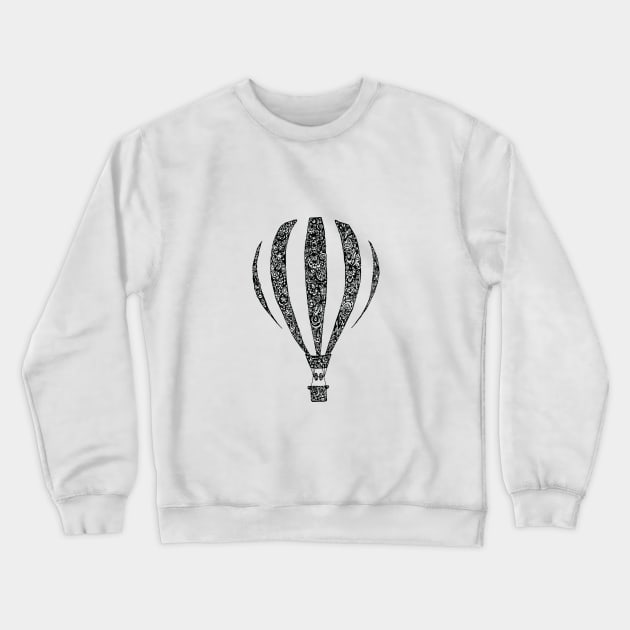 Hot air balloon Crewneck Sweatshirt by HayleyLaurenDesign